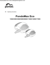 Pontec PondoMax Eco 3500 User manual