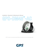 GPS DM48-AC 4,800 CFM Duct Mounted Auto Cleaning Ionization System User manual
