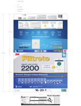 Filtrete S-EA01-2PK-6E Smart Replenishable AC Furnace Air Filter User manual