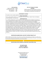 Clearblue CBI-350P-18-KIT User manual