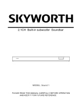 Skyworth Sound 1 User manual