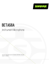 Shure BETA56A User manual