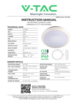 V TAC V-TAC 20W Ceiling LED Lamp User manual