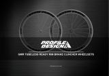 Profile Design GMR Tubeless Ready RIM Brake Clincher Wheelsets Operating instructions