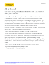 Jabra Stone2 Operating instructions