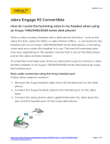 Jabra Engage 65 Operating instructions