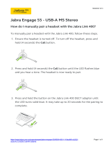 Jabra Engage 55 Operating instructions