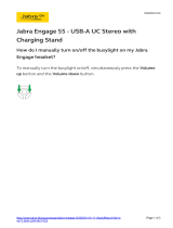 Jabra Engage 55 Operating instructions