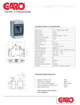 GARO G4-63C Operating instructions