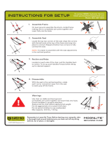 Nemo Moonlite Reclining Chair – Camping Chair Operating instructions