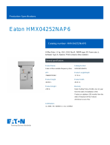 Eaton HMX04252NAP6 Operating instructions