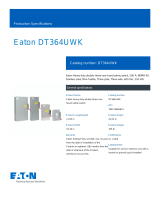 Eaton DT364UWK Operating instructions