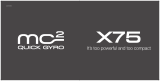 MC X75 Operating instructions