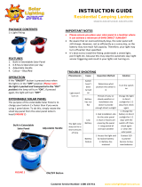 Solar Lighting DIRECT SLDL2271A-BLUE Operating instructions