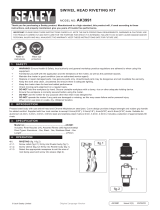 Sealey AK3991 Operating instructions