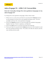 Jabra Engage 55 Operating instructions