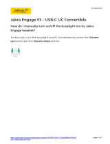 Jabra Engage 55 Operating instructions