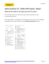 Jabra Evolve2 75 Operating instructions