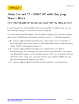 Jabra Evolve2 75 Operating instructions