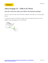 Jabra Engage 55 Operating instructions