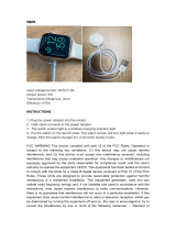 Shenzhen Weichuangheng Technology WA01 Operating instructions