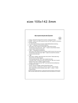 SINGUP Microphone Operating instructions