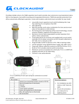 Clockaudio TS003 Operating instructions