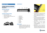 S-MANIA Flexible Digital Keyboard RollNote Operating instructions