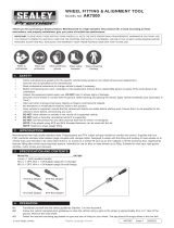 Sealey AK7500 Operating instructions