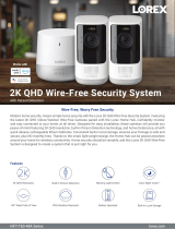 Lorex 2K QHD Wire-Free Security System Operating instructions