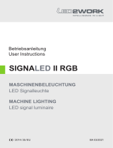 LED2WORK Signal LED II RGB Machine Lighting LED Signal Luminaire Operating instructions