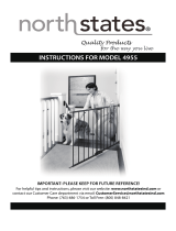 NORTH STATES 4955 MyPet Windsor Walk-Thru Petgate Operating instructions