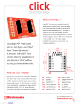 mikroElektronika Click Booster Pack Operating instructions