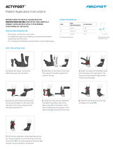 Aircast ACTYFOOT Operating instructions