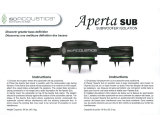 ISOACOUSTICS 892ASUB Operating instructions