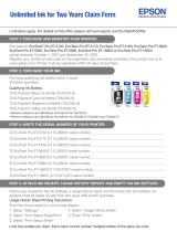 Epson Unlimited Ink Coupon EcoTank Pro Printer Operating instructions