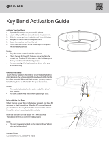 RIVIAN Key Band Activation Operating instructions