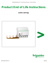 Schneider Electric Acti9 C120 Vigi Operating instructions