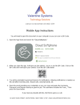 Valentine Systems Cloud Softphone Operating instructions