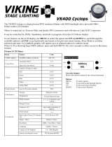 VIKING LIGHTING VK400 Operating instructions