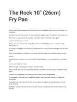 ROCK 10 Inch 26cm Fry Pan Operating instructions