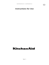 KitchenAid KHSP5 77510 Operating instructions
