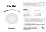 lily 12W Microwave LED Sensor Lamp Operating instructions