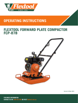 Flextool FCP-87B FORWARD PLATE COMPACTOR Operating instructions