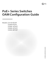FS PoE+ Series Switches OAM Operating instructions