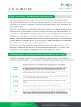 Projoy PEFS-PL Operating instructions