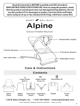 BABY DELIGHT Alpine Deluxe Portable Bouncer Operating instructions