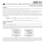 Teleflex Arrowg+ard Blue Advance Jugular Axillo-Subclavian Central Catheter Operating instructions