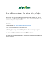 grips4Less Winn Wrap Operating instructions