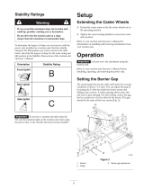 WHITE BEAR RENTAL TX-1000 Dingo or Compact Loaders Operating instructions